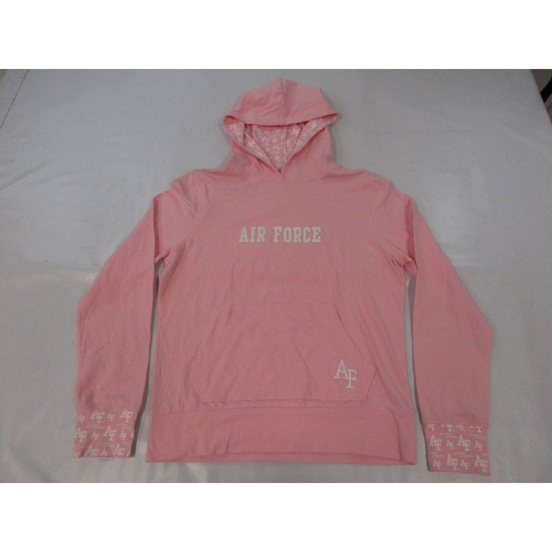 US Air Force Academy Falcons Womens Size M Medium Pink Light Weight Hoodie Image 1