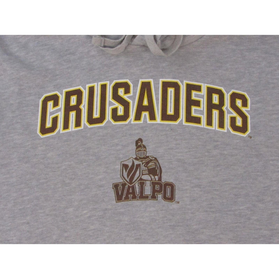 Valparaiso Crusaders Mens Size XL XLarge Gray Hoodie Image 3