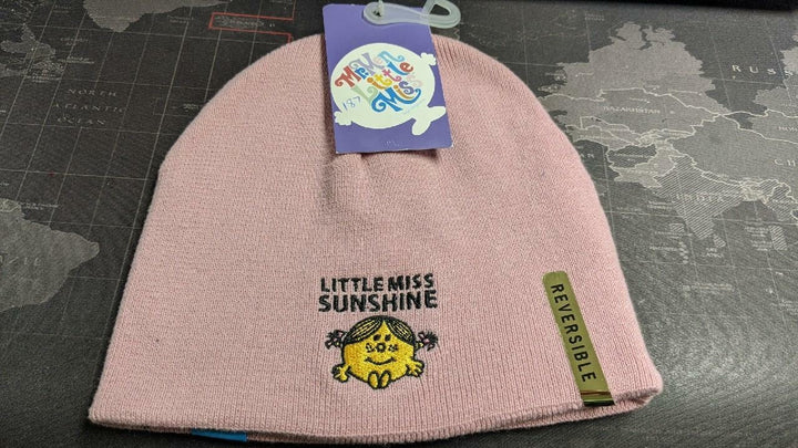 163 Piece-Lot Little Miss Sunshine Youth Girls OSFA Reversible Beanie Image 4