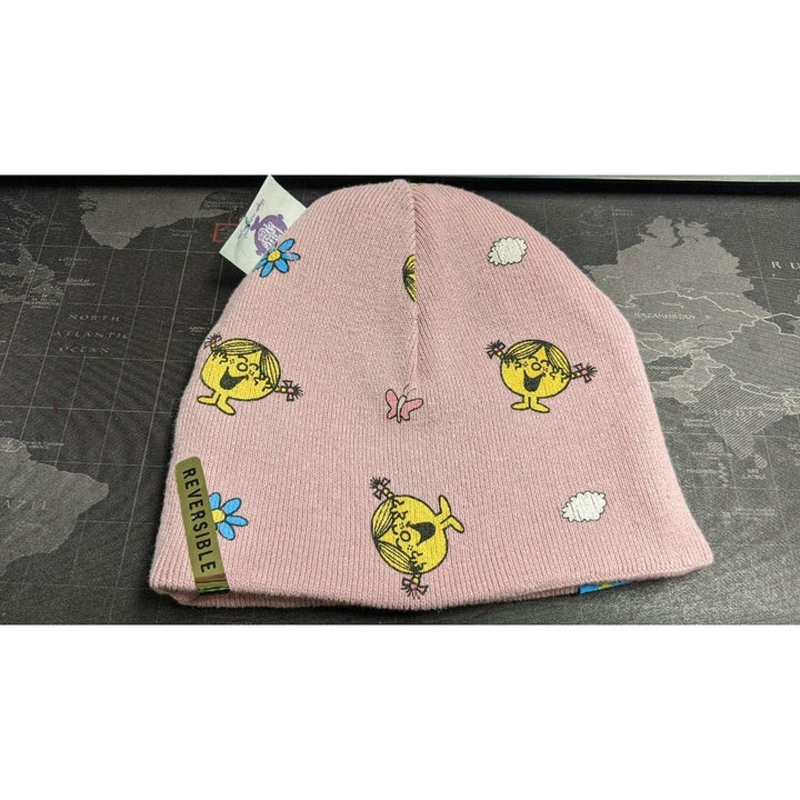 163 Piece-Lot Little Miss Sunshine Youth Girls OSFA Reversible Beanie Image 4