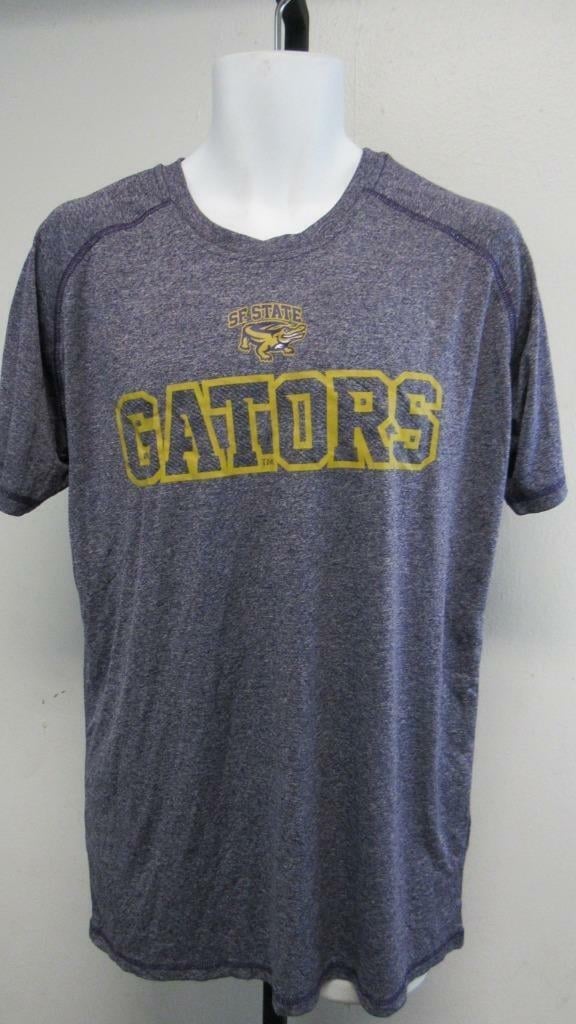 San Francisco State Gators Mens Size L Large Polyester Performance Shirt Image 1