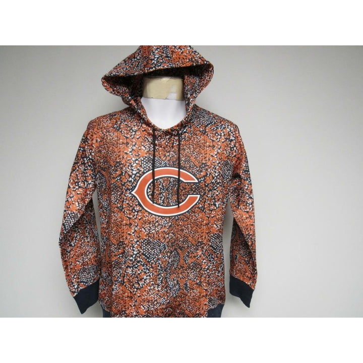 Chicago Bears Mens Size M Medium Zubaz Hoodie Image 4