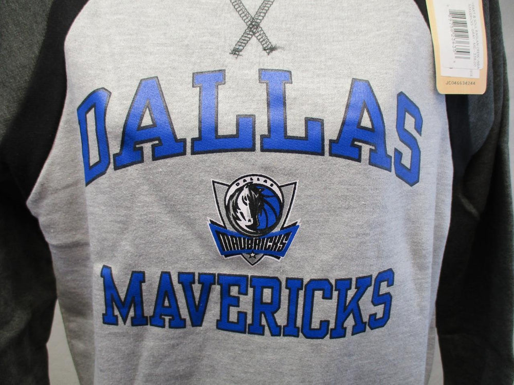 Dallas Mavericks Youth Girls Medium M Grey Sweatshirt MSRP 38 Image 2