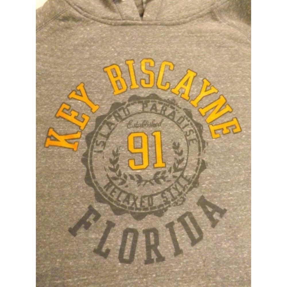 Key Biscayne Florida Womens Size L Large Gray J. America Hoodie Image 2