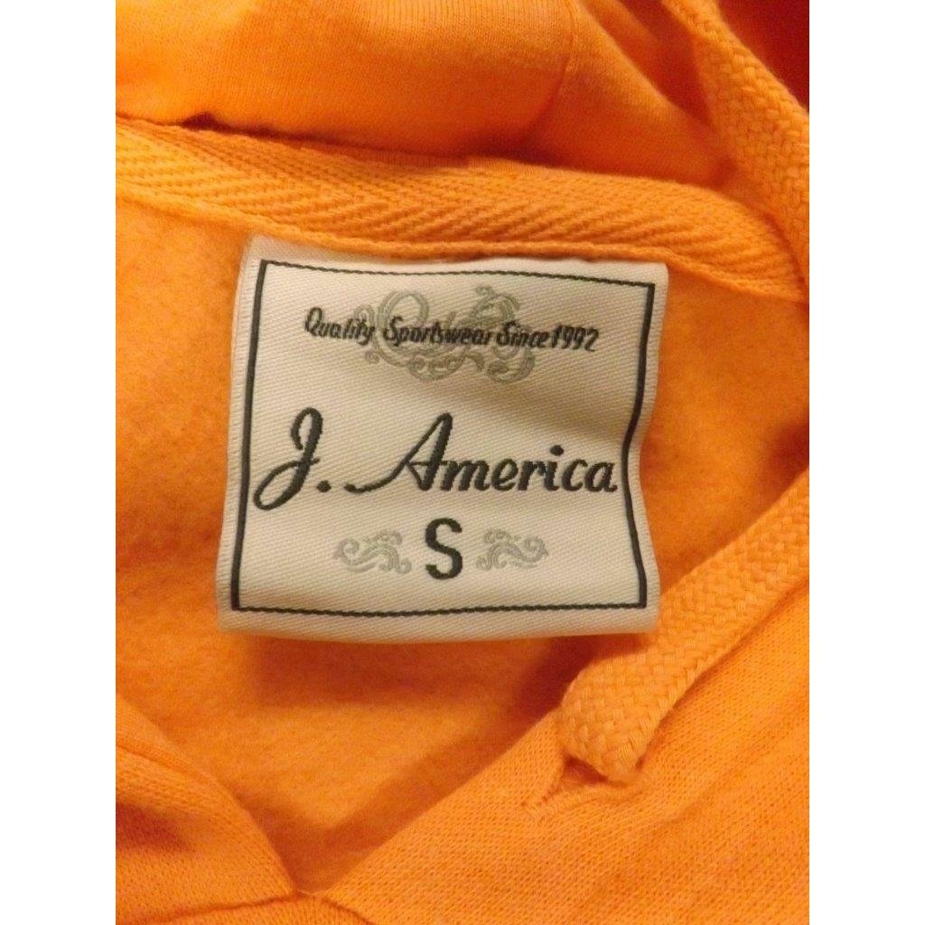 Siesta Key Florida Womens Size S Small Orange J. America Hoodie Image 4