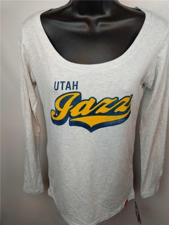 Utah Jazz Womens Size M Medium Long Sleeve Soft Shirt 35 Image 1