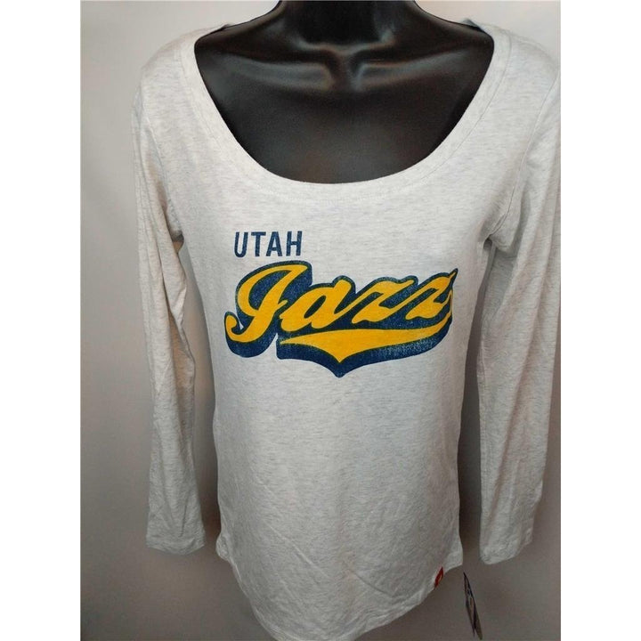 Utah Jazz Womens Size M Medium Long Sleeve Soft Shirt 35 Image 4