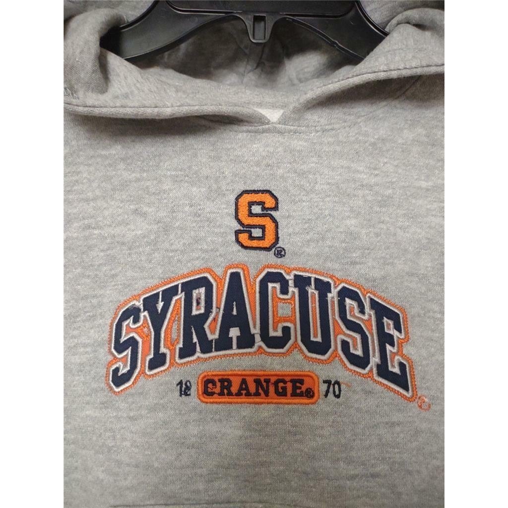 Syracuse Orange Kids Size L Large 6 Gray J. America Hoodie Image 2