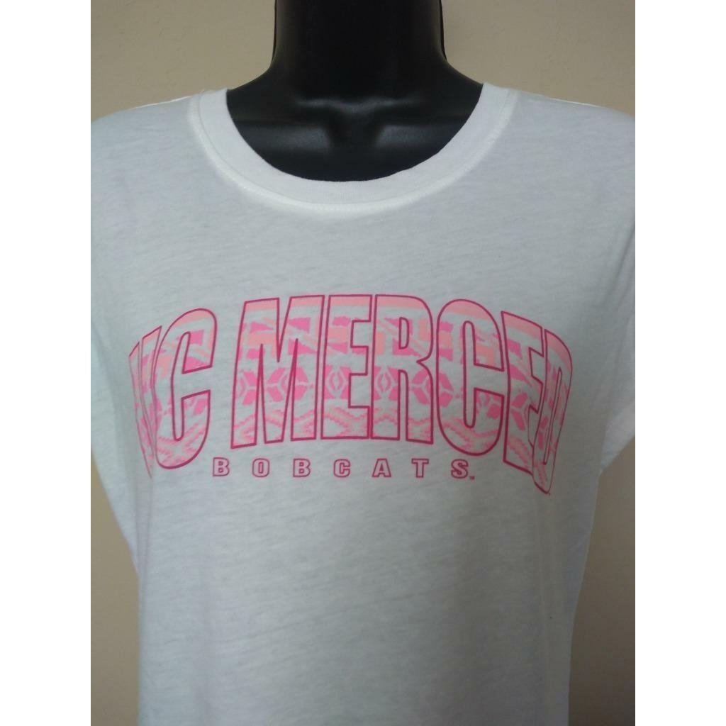 UC Merced Bobcats Womens Size M Medium Yellow Russell Shirt Image 2