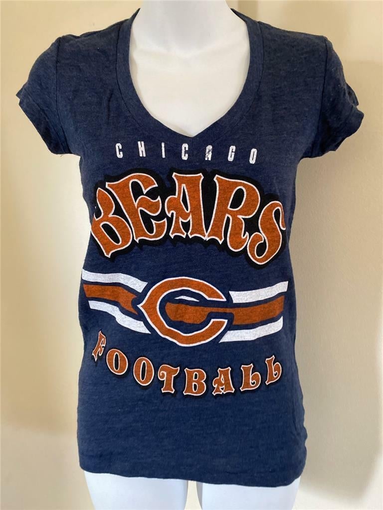 Chicago Bears Womens Size S Small Blue Shirt Image 1