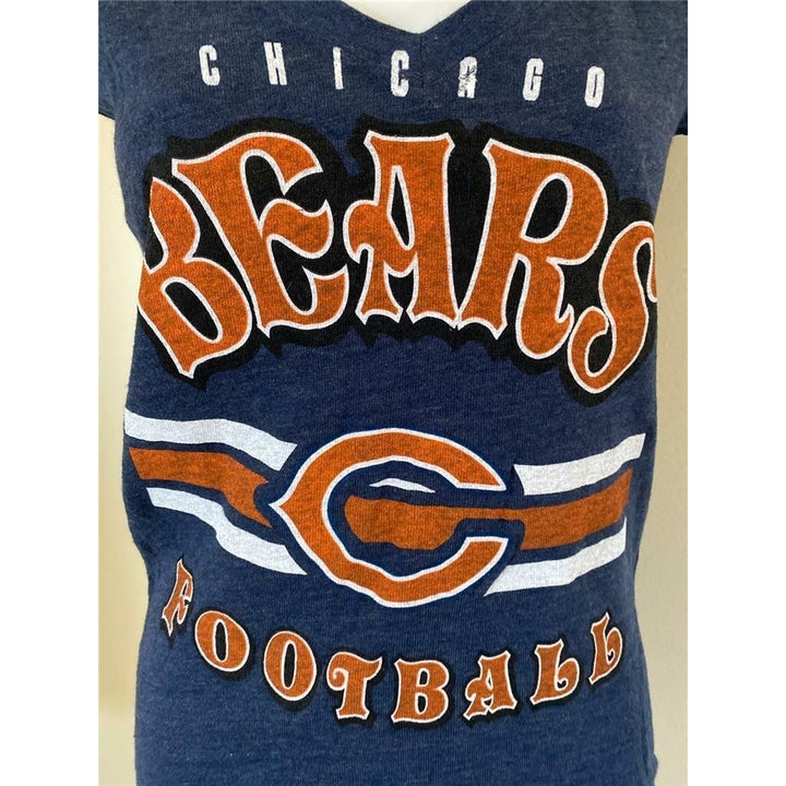 Chicago Bears Womens Size S Small Blue Shirt Image 3