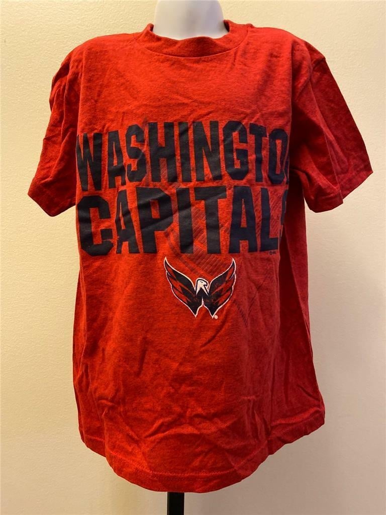 Washington Capitals Youth Size S Small Red Shirt Image 1