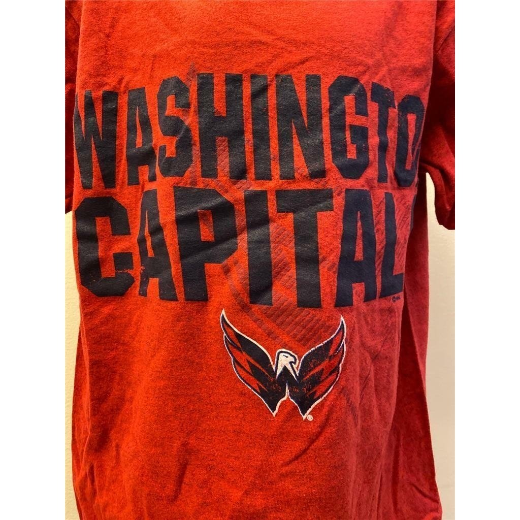 Washington Capitals Youth Size S Small Red Shirt Image 3