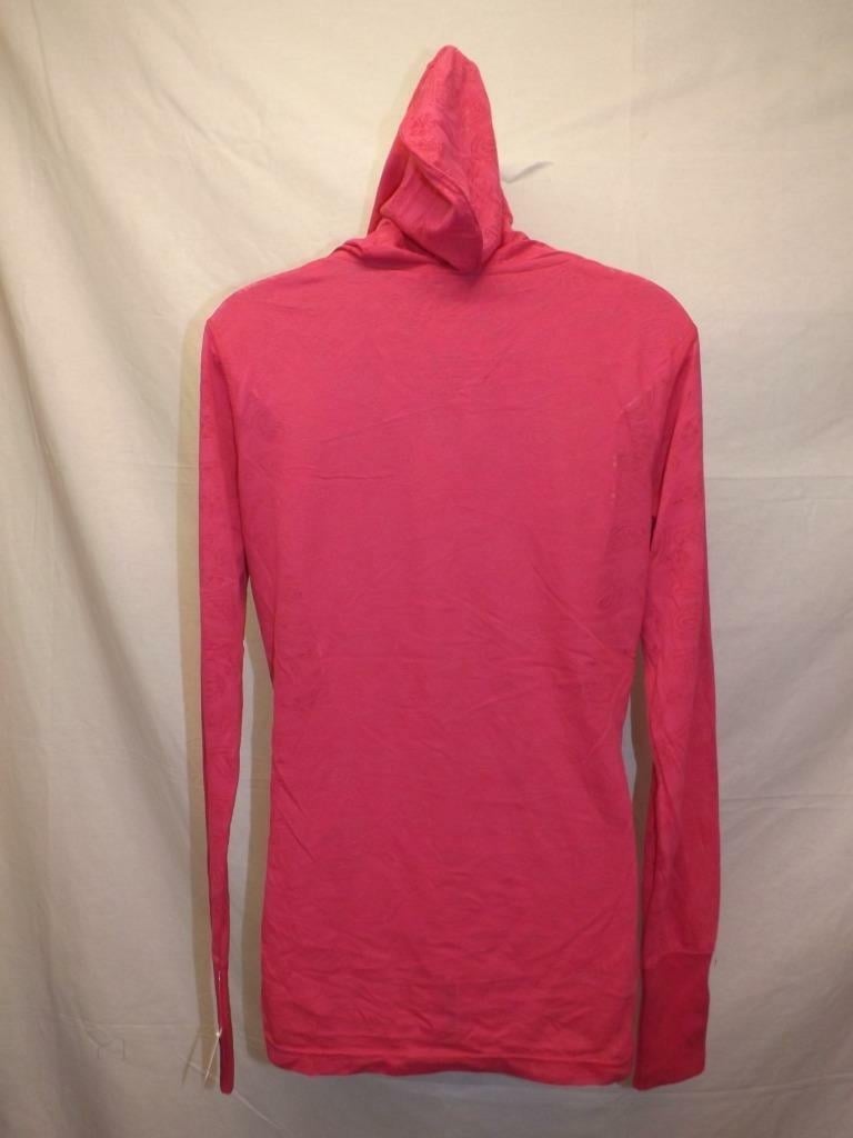 Wisconsin Badgers Womens Size M Medium Pink hooded Shirt Image 4