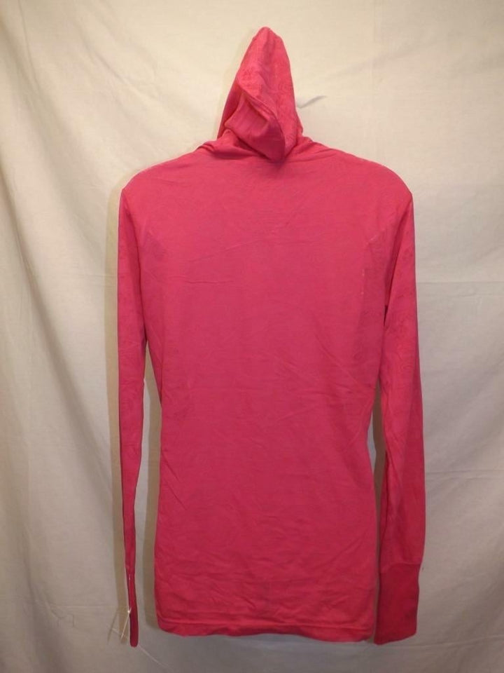 Wisconsin Badgers Womens Size M Medium Pink hooded Shirt Image 4