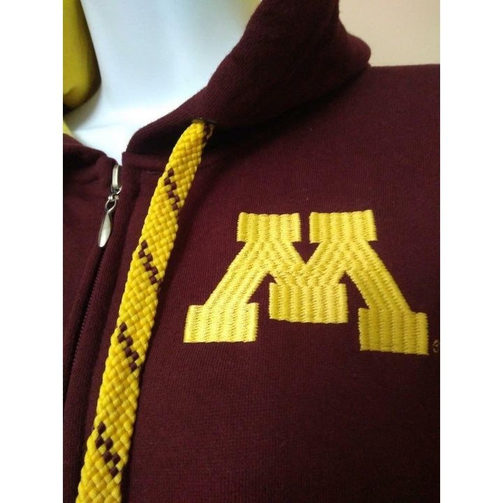 Minnesota Golden Gophers Womens Size M Medium Embellished Full Zip Hoodie Image 2