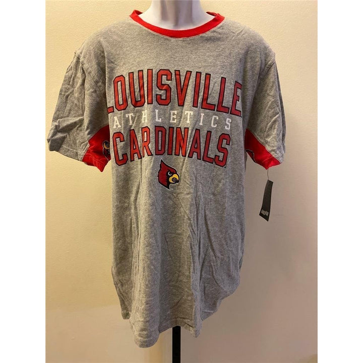 Louisville Cardinals Mens Size XL Gray Shirt Image 1