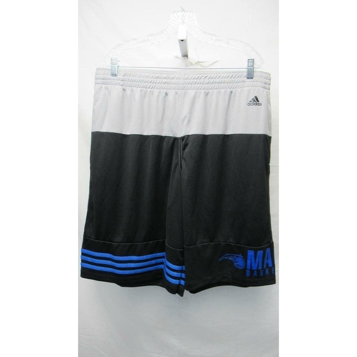 Orlando Magic Mens Size XL XLarge Black/Gray Adidas Shorts 40 Image 1