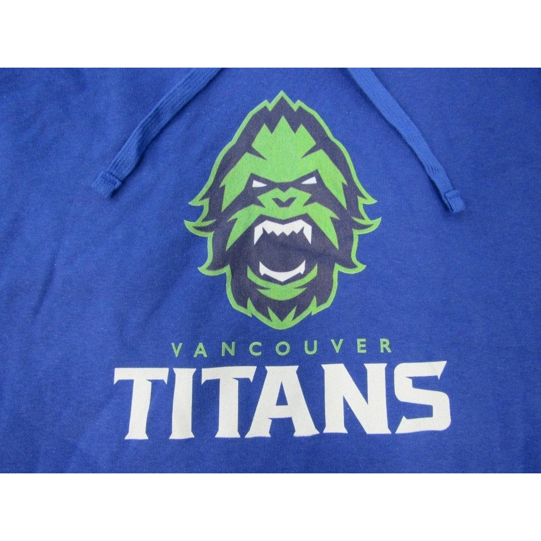 Vancouver Titans Hockey Mens Size XL XLarge Blue Hoodie Image 3