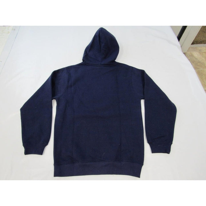 Auburn University Youth Size M Medium Navy Blue Hoodie Image 2