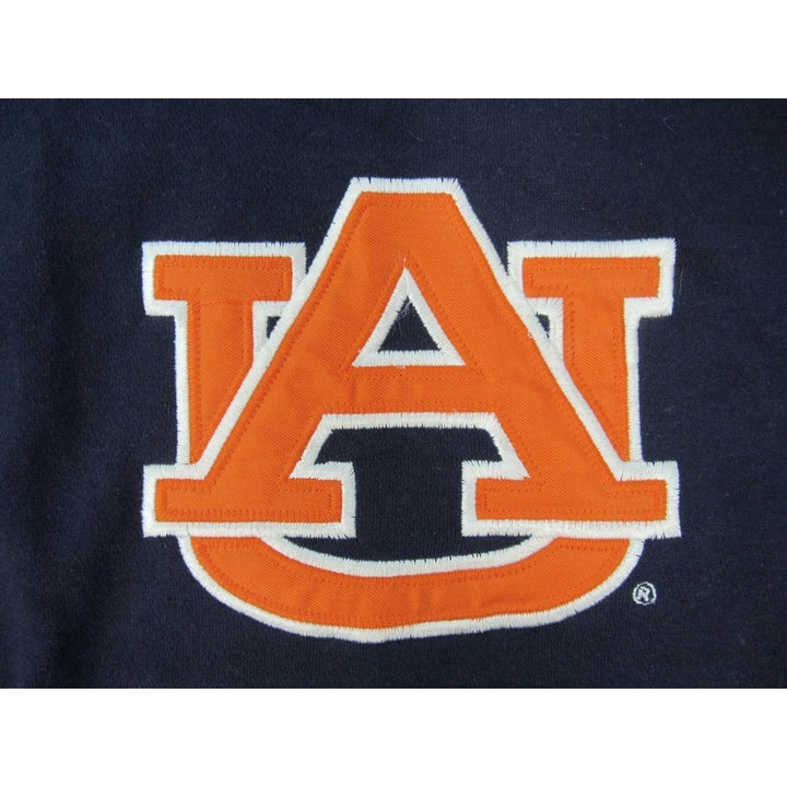 Auburn University Youth Size M Medium Navy Blue Hoodie Image 3