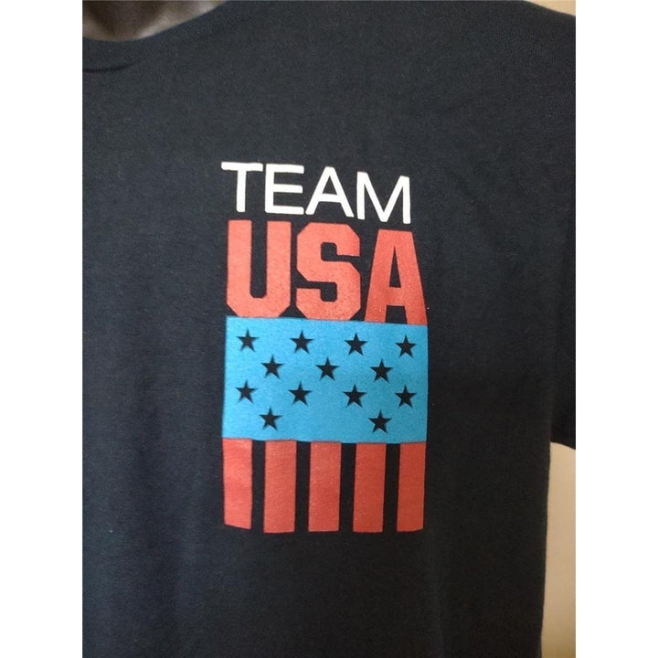 Team USA Olympics Mens Size S Small Blue Shirt Image 2