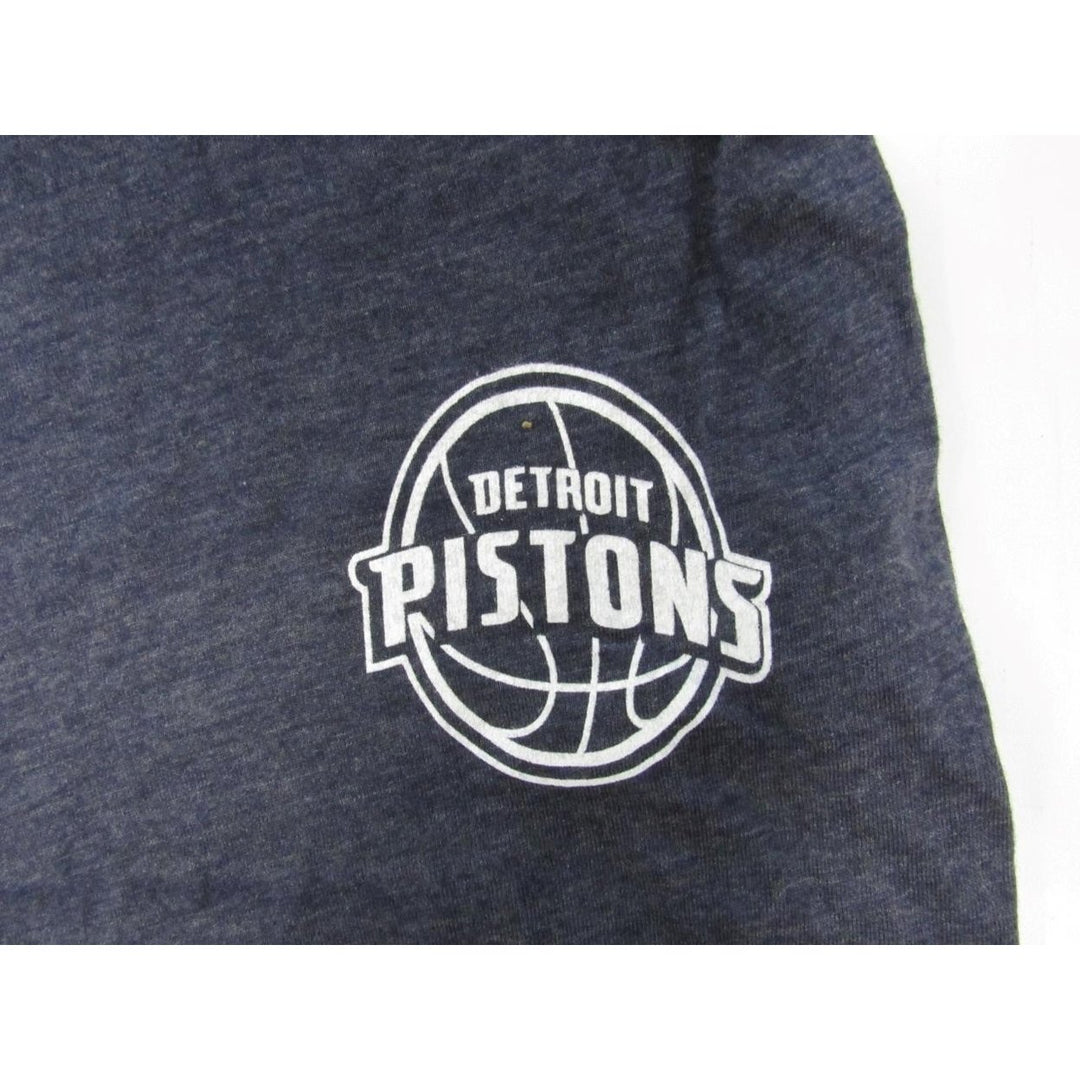 Detroit Pistons Motor City Womens Size M Medium Blue Adidas Shirt Image 2