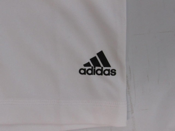 Miami Heat White Hot Mens Size 3XL White Adidas Polyester Polo Shirt Image 4