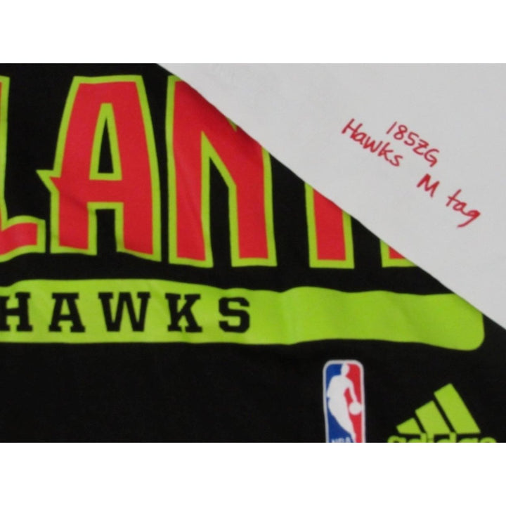 Atlanta Hawks Mens Size M Medium Black Long Sleeve Adidas Shirt Image 6