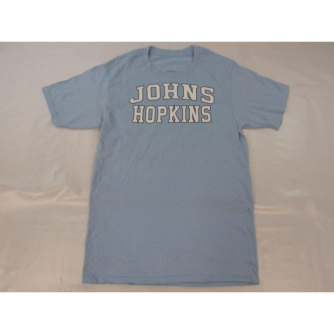 Johns Hopkins Blue Jay Mens Size S Small Light Blue Shirt Image 1