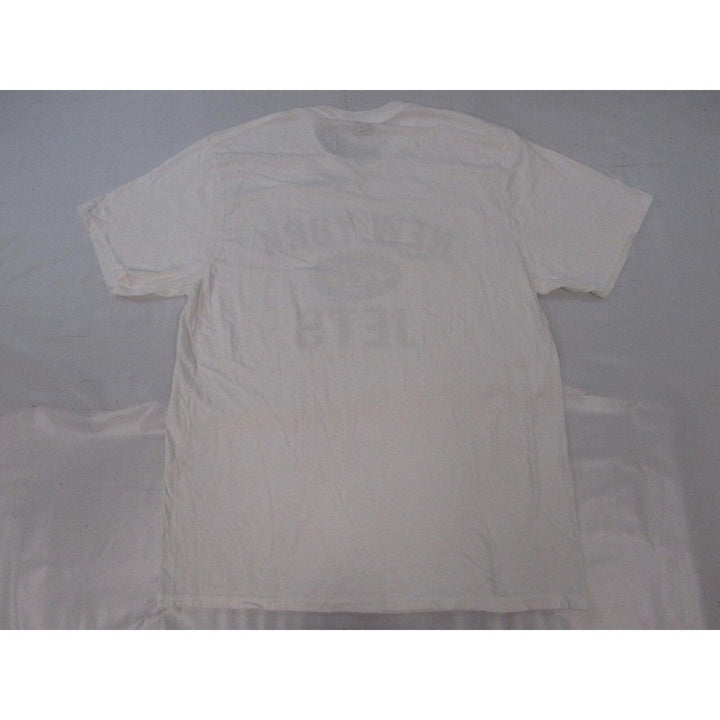 York Jets Mens Size L Large White Shirt Image 2