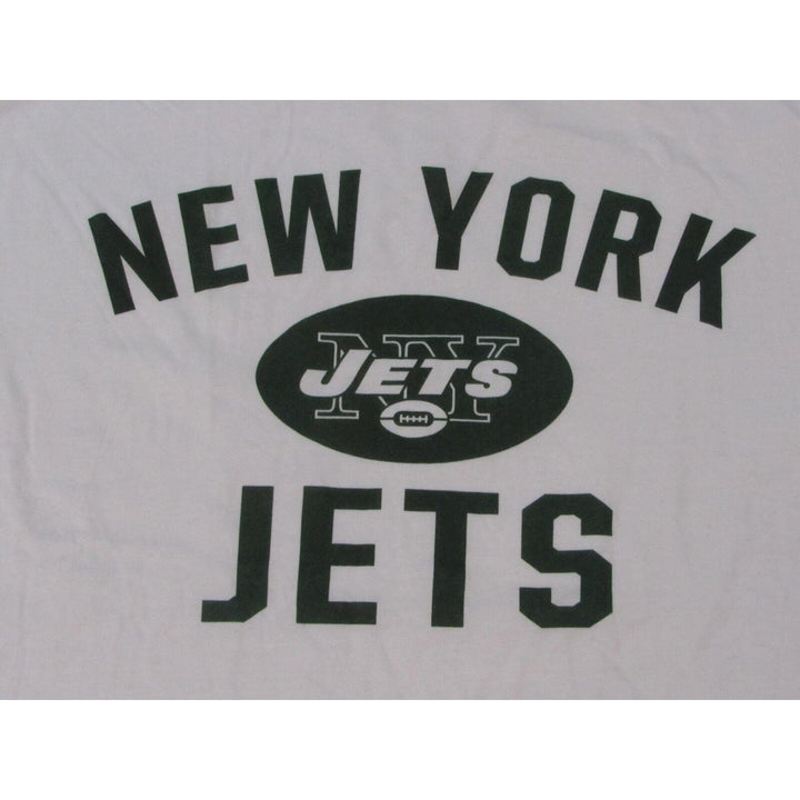 York Jets Mens Size L Large White Shirt Image 3