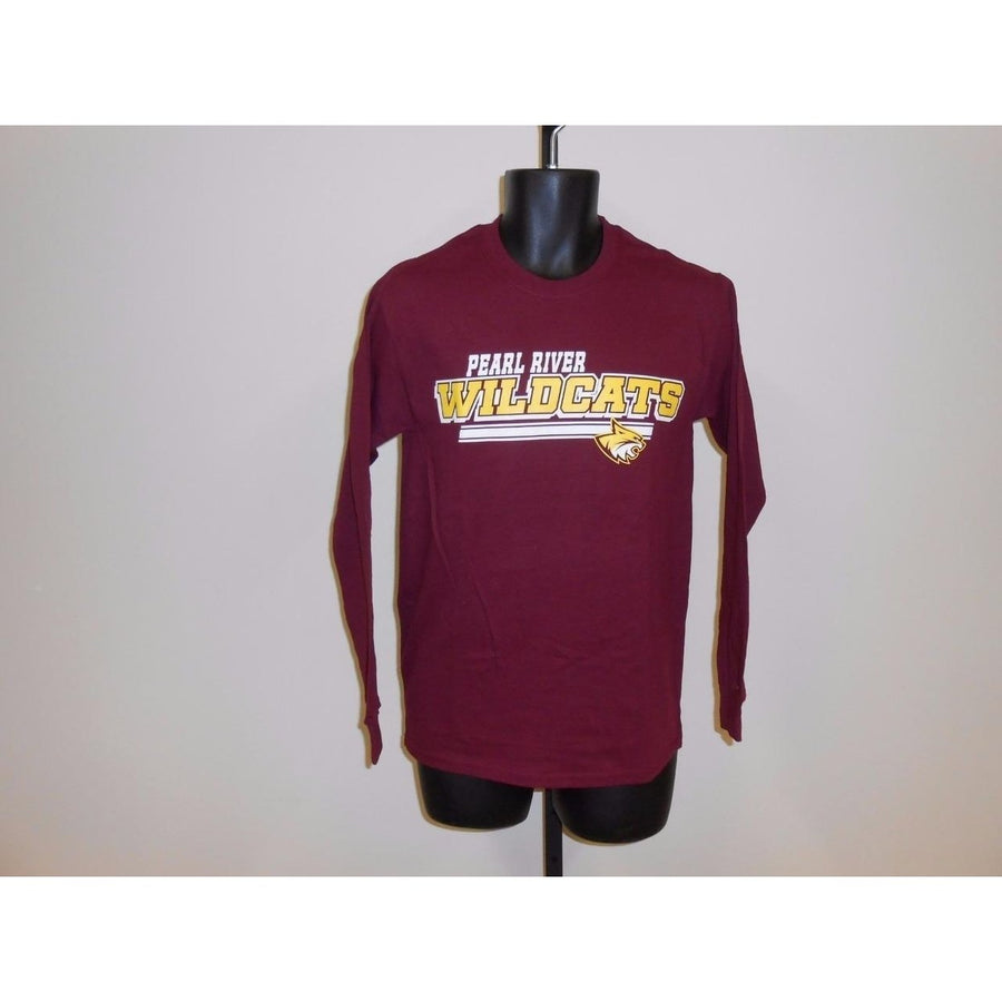 Pearl River Wildcats Mens Size M Medium Shirt Image 1