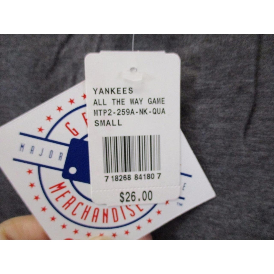 NY York Yankees Baseball Mens Size S Small Majestic Shirt 26 Image 3