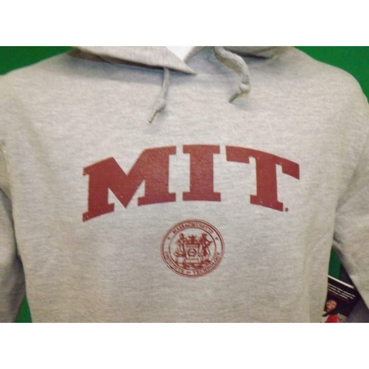 MIT Engineers Mens Size L Large Gray Hoodie 39 Image 2