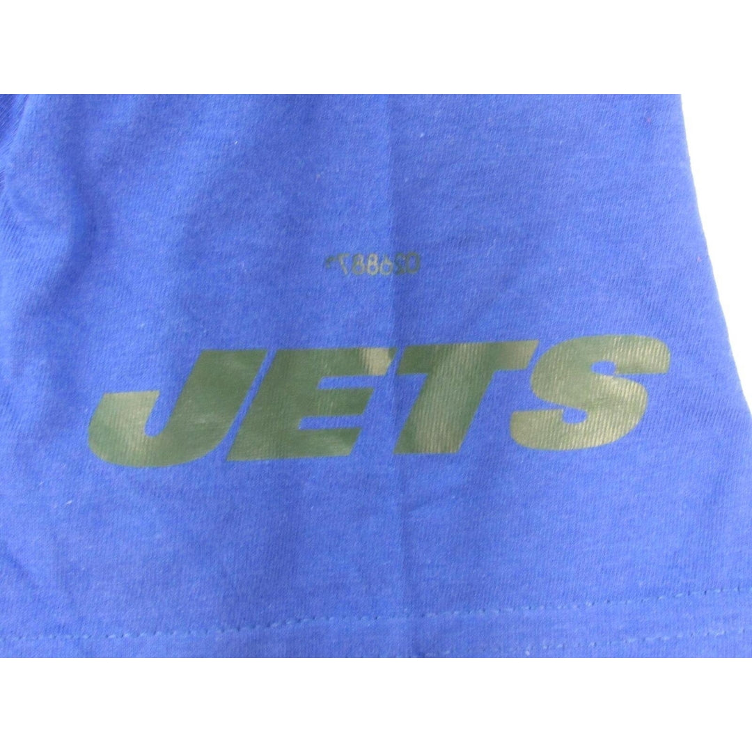 York Jets 7 Haason Reddick Mens Size L Large Blue Shirt Image 4