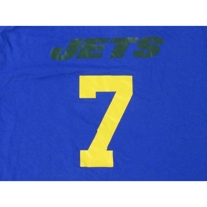 York Jets 7 Haason Reddick Mens Size L Large Blue Shirt Image 4