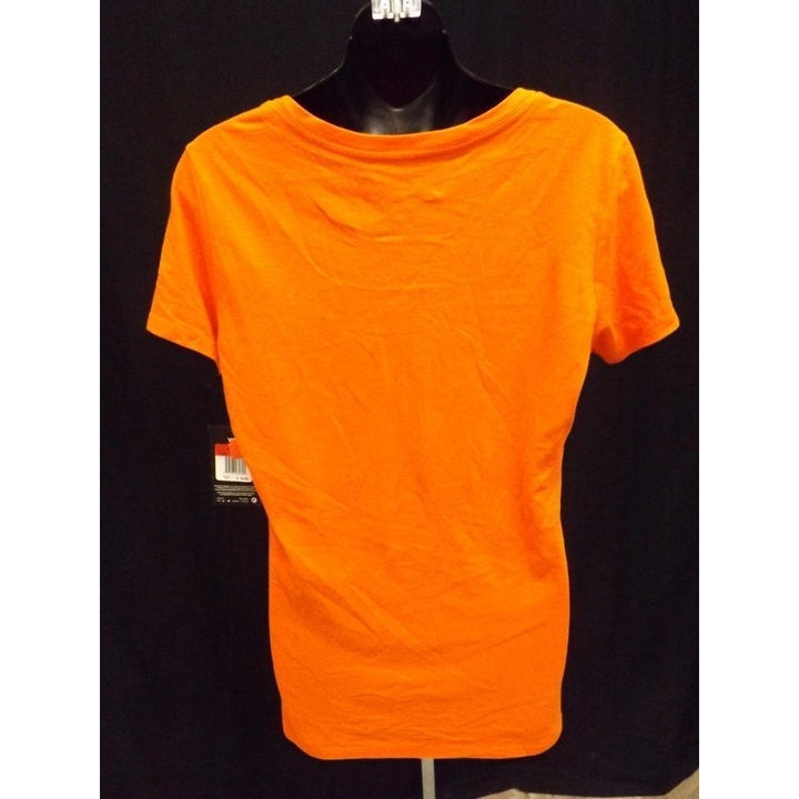 Cleveland Browns Women Size L Large Orange Nike Shirt MSRP 34 Image 4