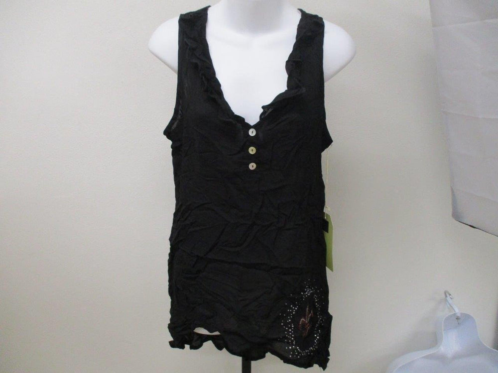 Lafayette Ragin Cajuns Womens Size M Medium Meesh and Mia Black Tunic shirt Image 2