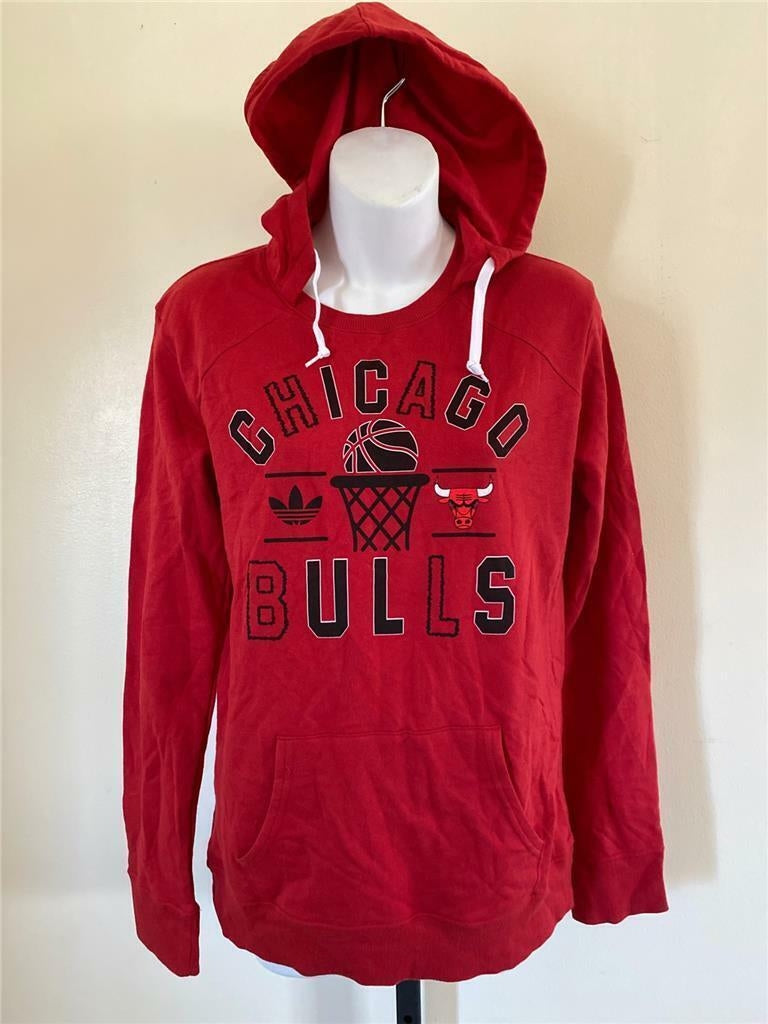 Chicago Bulls Womens Size S Small Red Light Hoodie Image 1