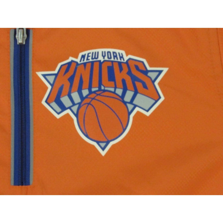 York Knicks Womens Size S NBA4Her Blue/Orange Full-Zip Windbreaker Jacket Image 3