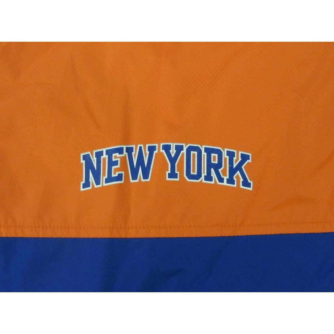 York Knicks Womens Size S NBA4Her Blue/Orange Full-Zip Windbreaker Jacket Image 4