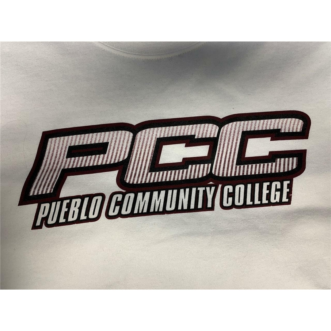 Peublo Community College Mens Size XL White J America Shirt Image 2