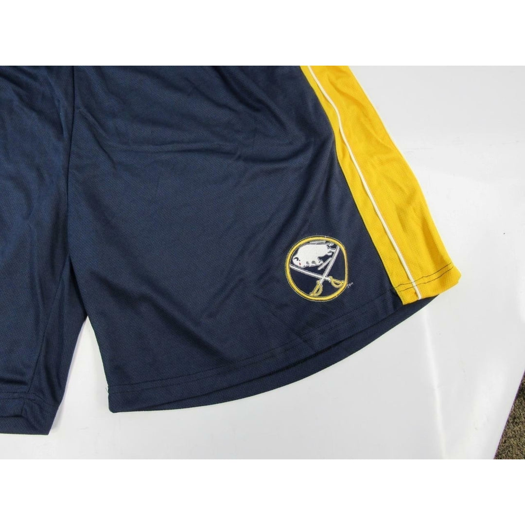 Buffalo Sabres Mens Size 4XL Majestic Blue Short Image 2