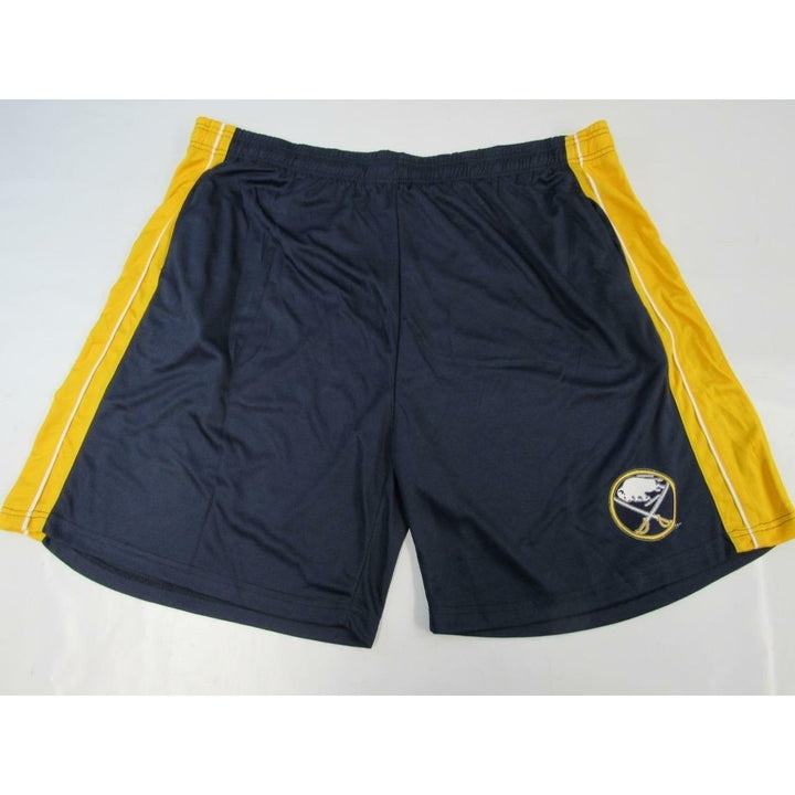 Buffalo Sabres Mens Size 4XL Majestic Blue Short Image 4