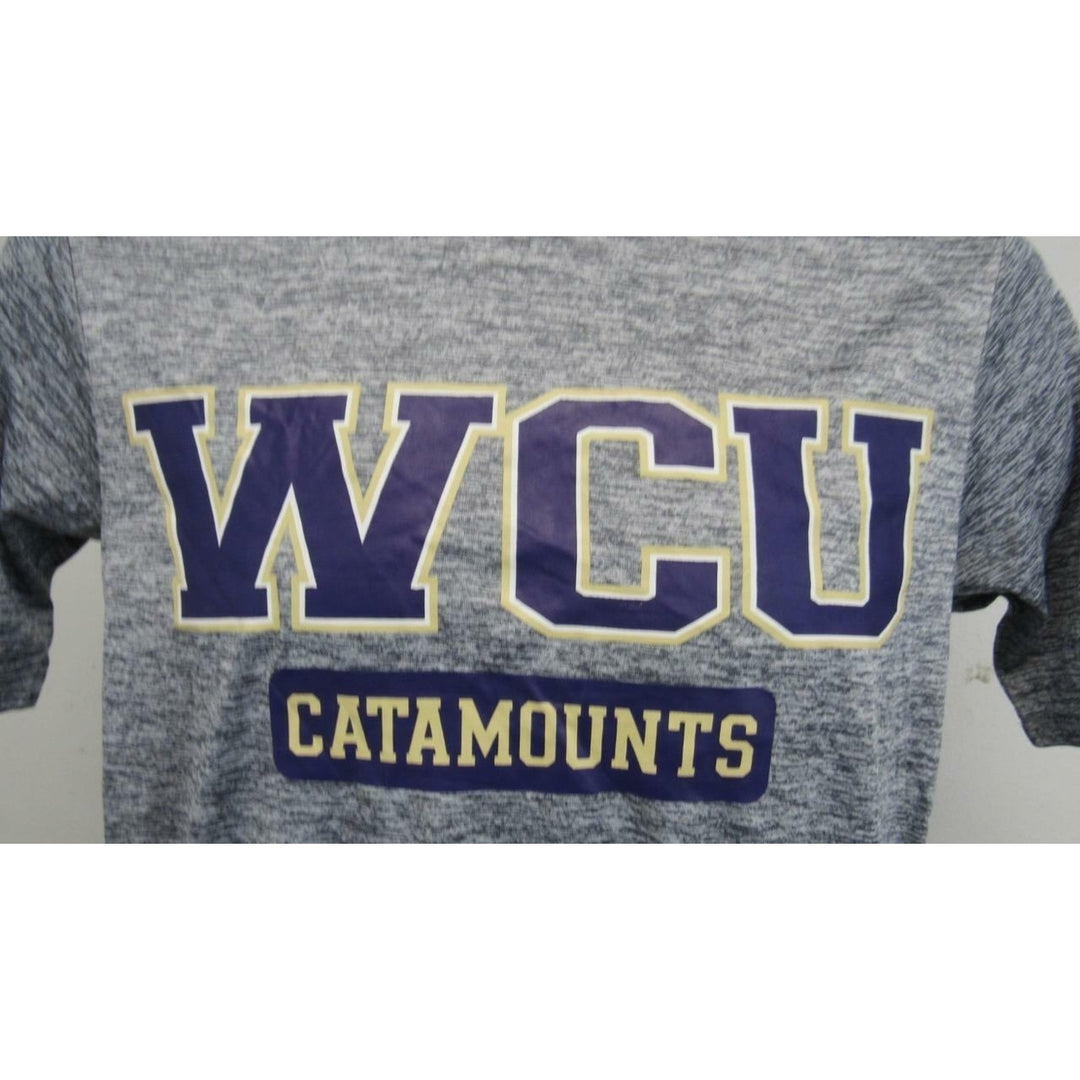 WCU Western Carolina Catamounts Mens Size S Small Russell Athletic Shirt Image 3