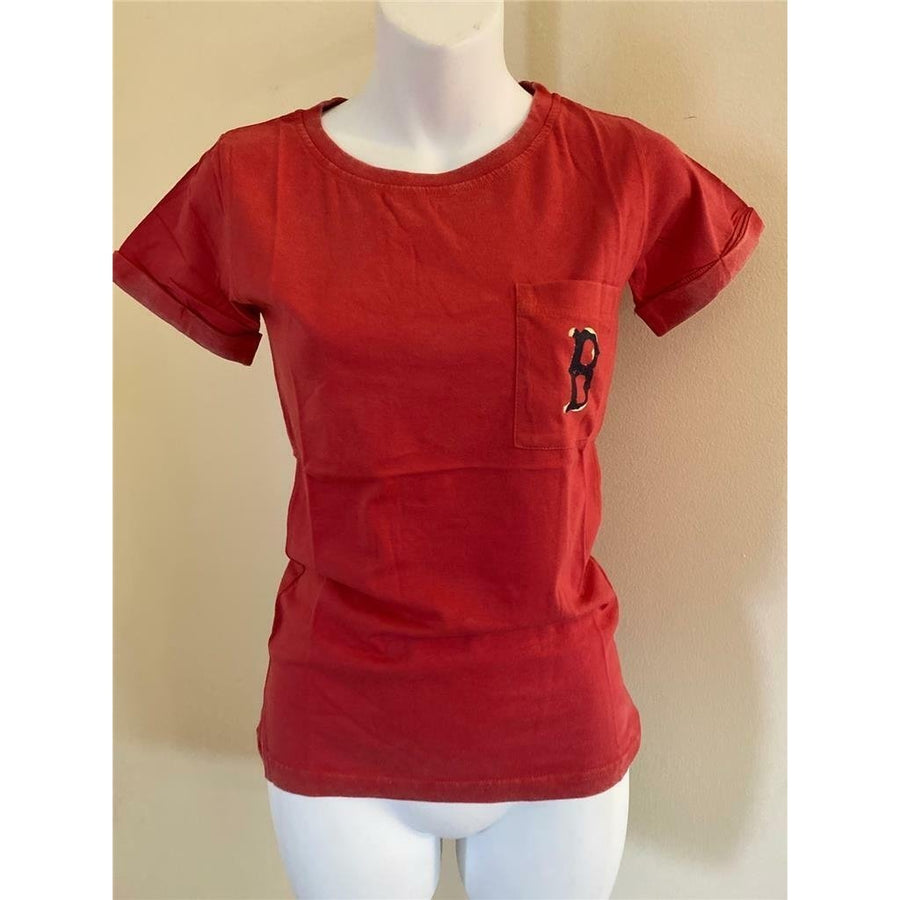 Boston Red Sox Womens Size S Small Red Shirt Image 1