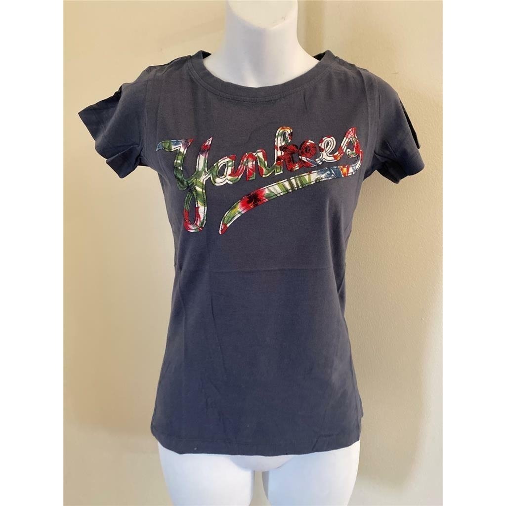 York Yankees Womens Size S Small Navy Shirt Image 1