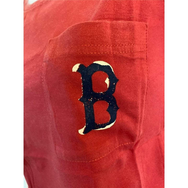 Boston Red Sox Womens Size S Small Red Shirt Image 3