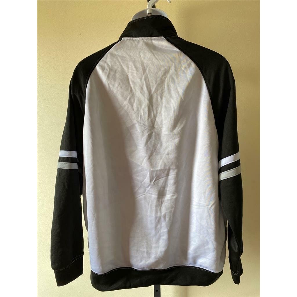 San Antonio Spurs Mens Size M Medium White Zip Up Jacket Image 4